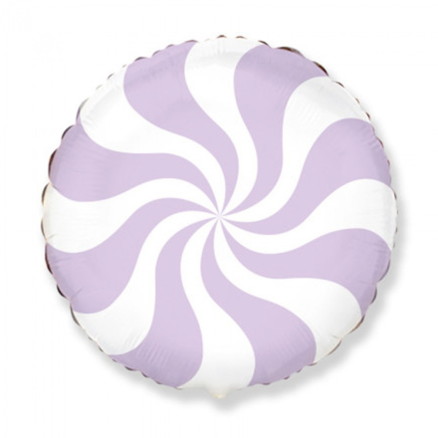 Круг фольга карамелька микс