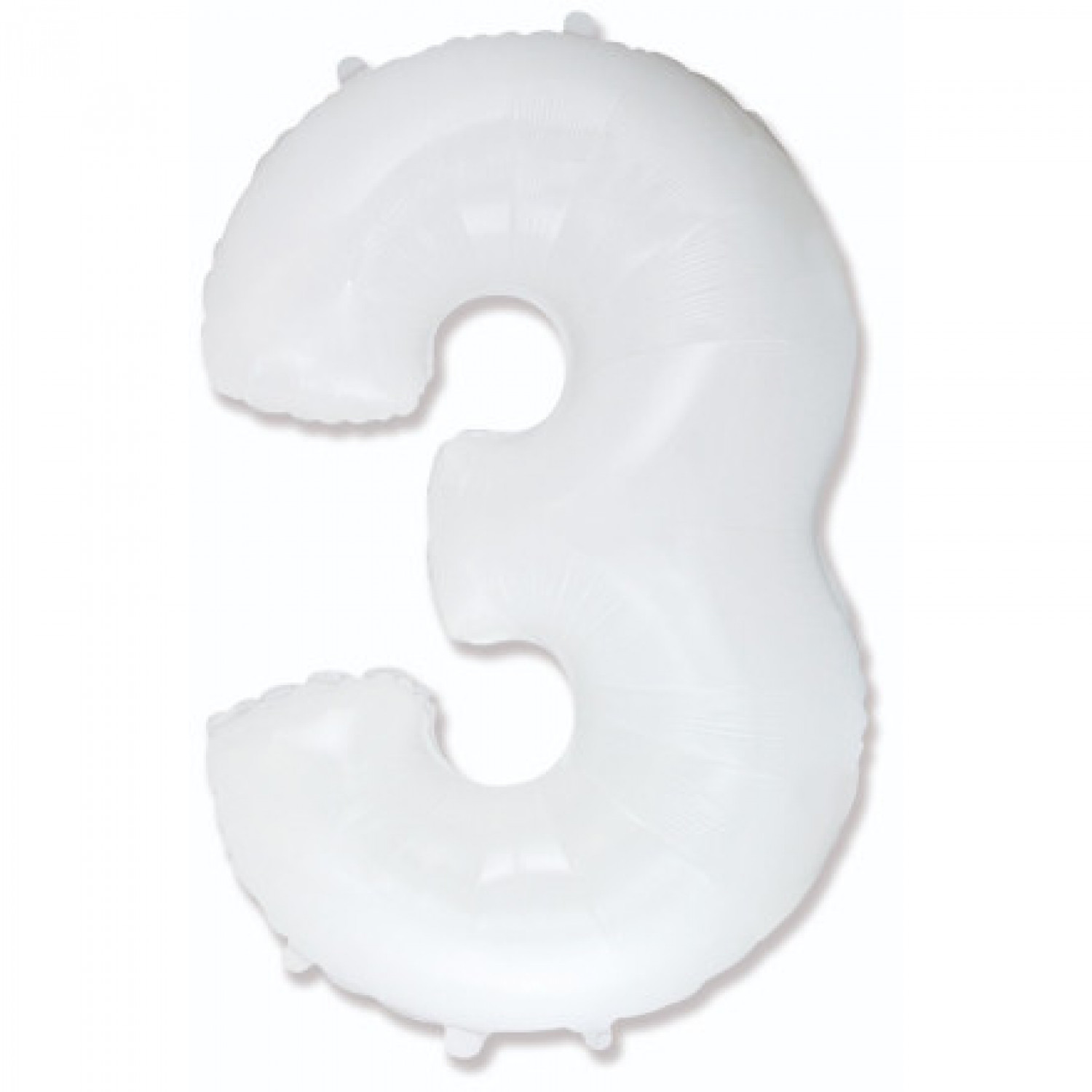 Цифра 3 белый