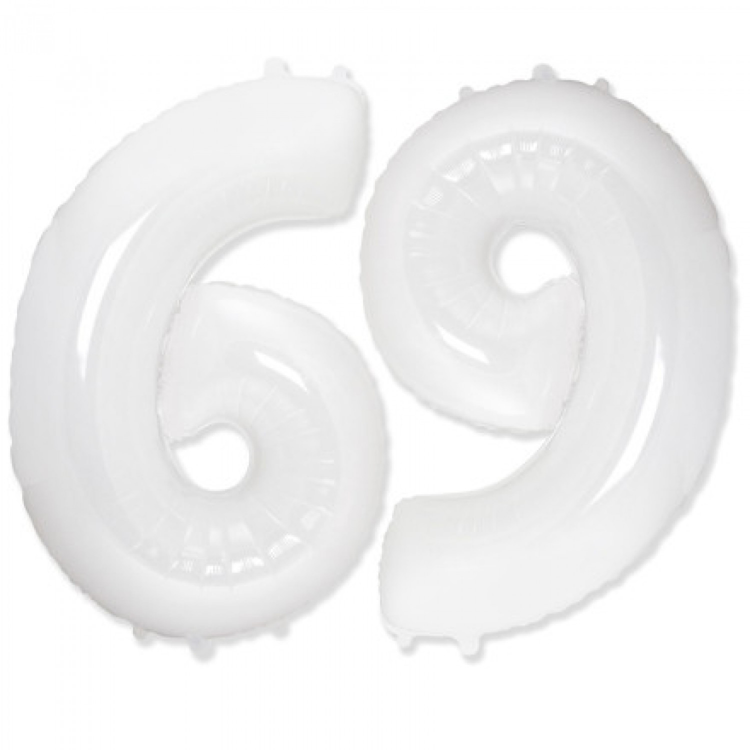 Цифра 6/9 белая