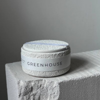 MAY MEADOV Ароматическая свеча (в плоской чаше с крышкой с 3 фитилями )  GREENHOUSE  (200 гр)