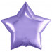 Звезда фольга сиреневые